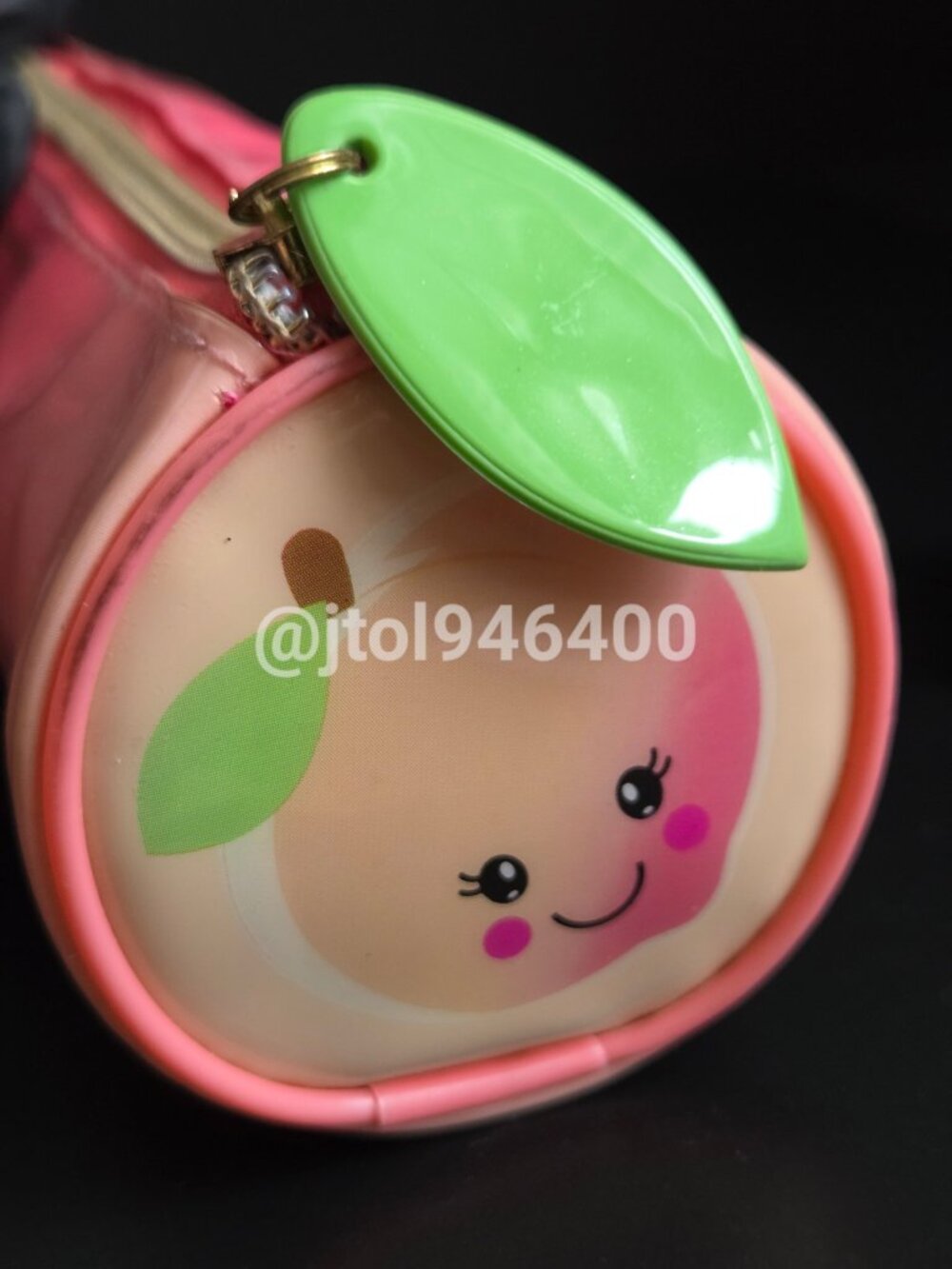 Too Faced Peach Cosmetic Bag